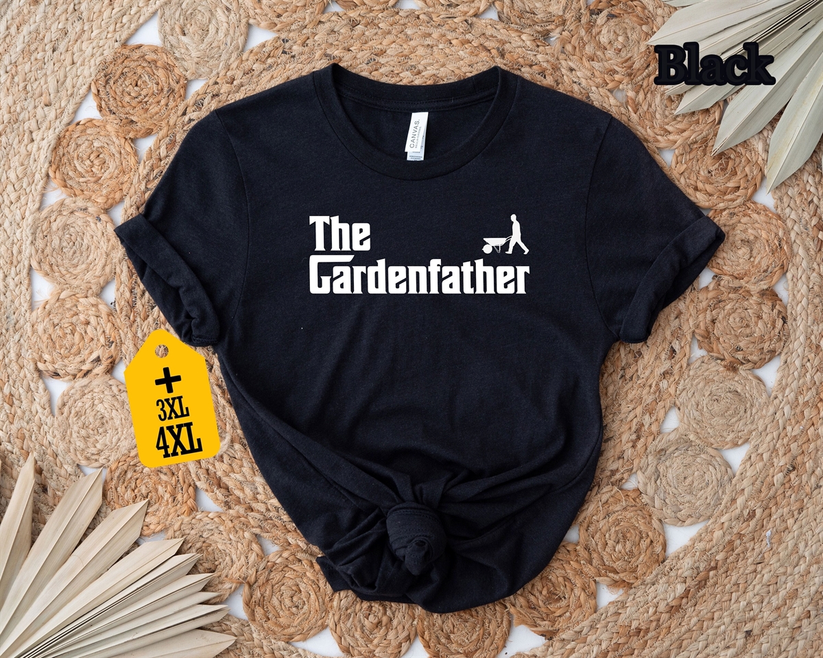 The Gardenfather Shirt Botanical Gardener Tee For Best Dad Father’s Day Gift Plant Lover