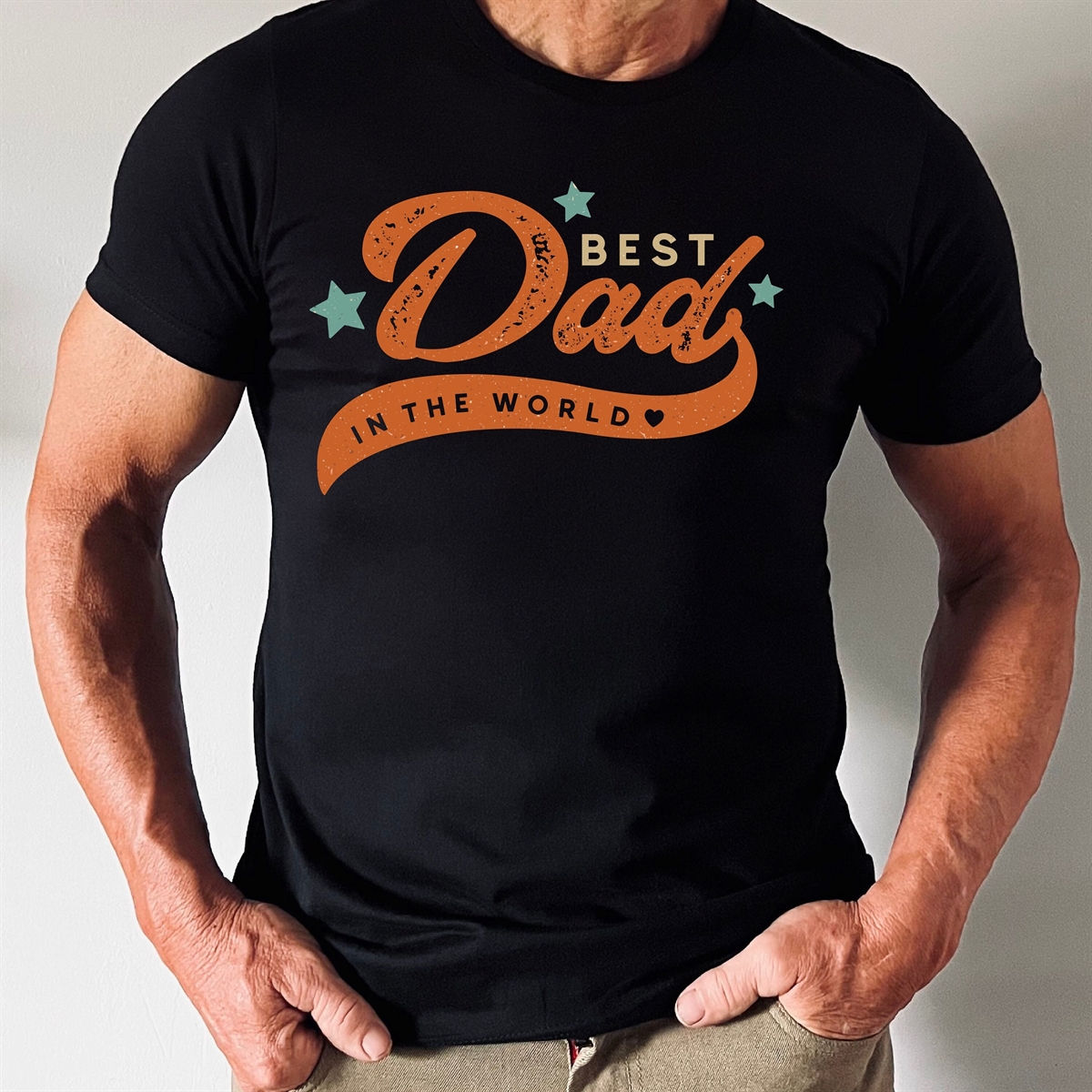 World’s Best Dad Shirt Best Father’s Day Gift Best Dad Ever Tee For Him Husband Gift