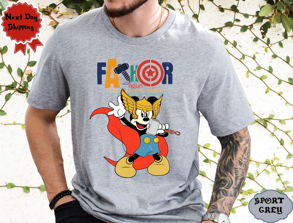 Fathor Shirt Mickey Disney Father’s Day Gift – Funny Dad Tee – Disney Dad Gift