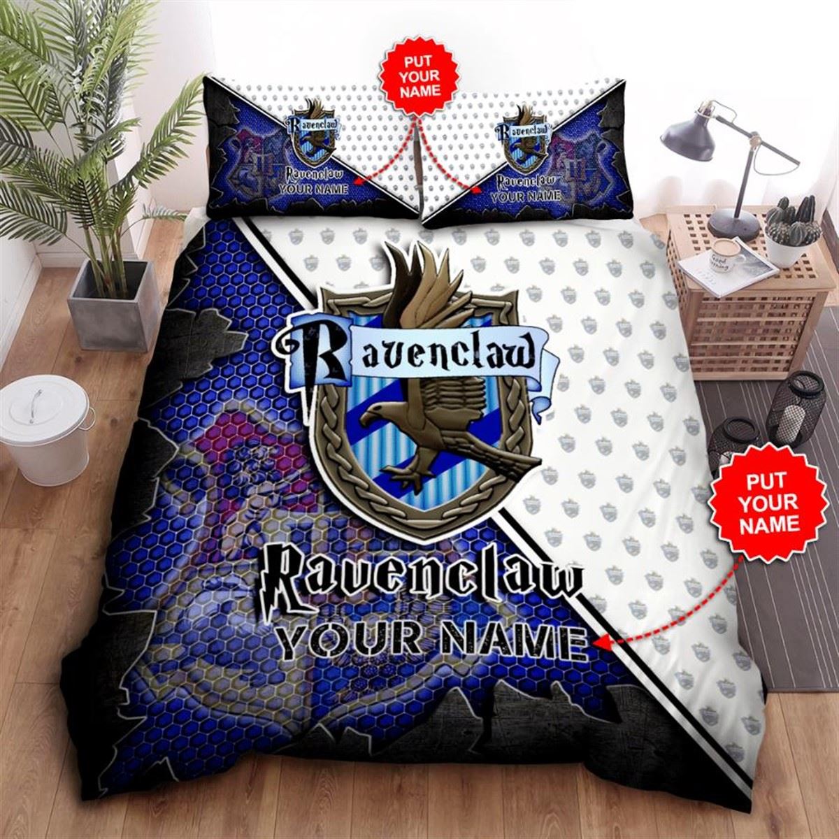 Wizard School Harry Potter Ravenclaw Personalized Bedding Set