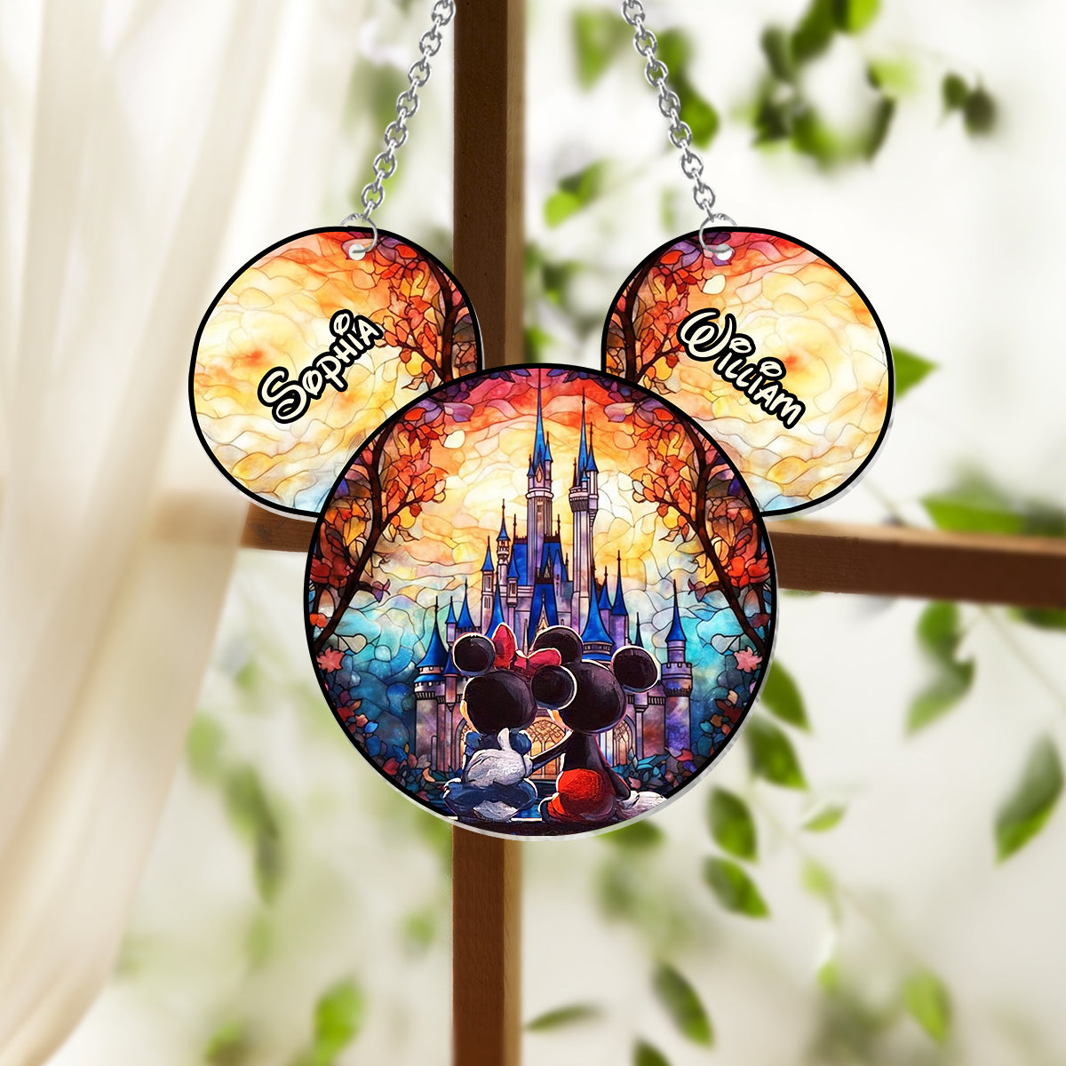 Personalized You Me & We Got This Suncatcher Inspiring Window Hanging Ornament