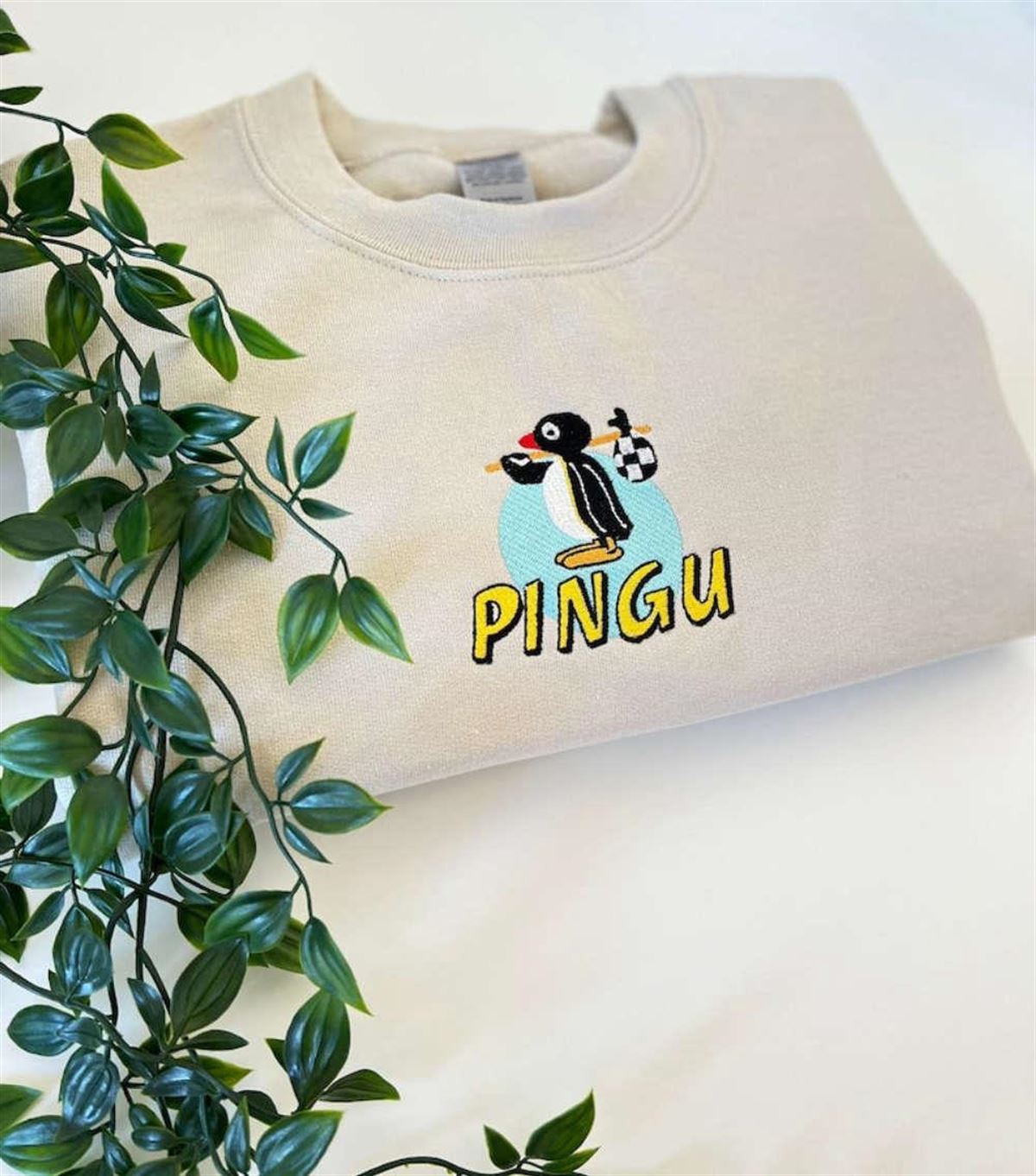 Funny Animal Embroidered Sweatshirt