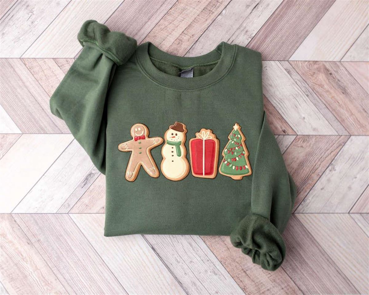 Gingerbread Cookies Christmas Sweatshirt