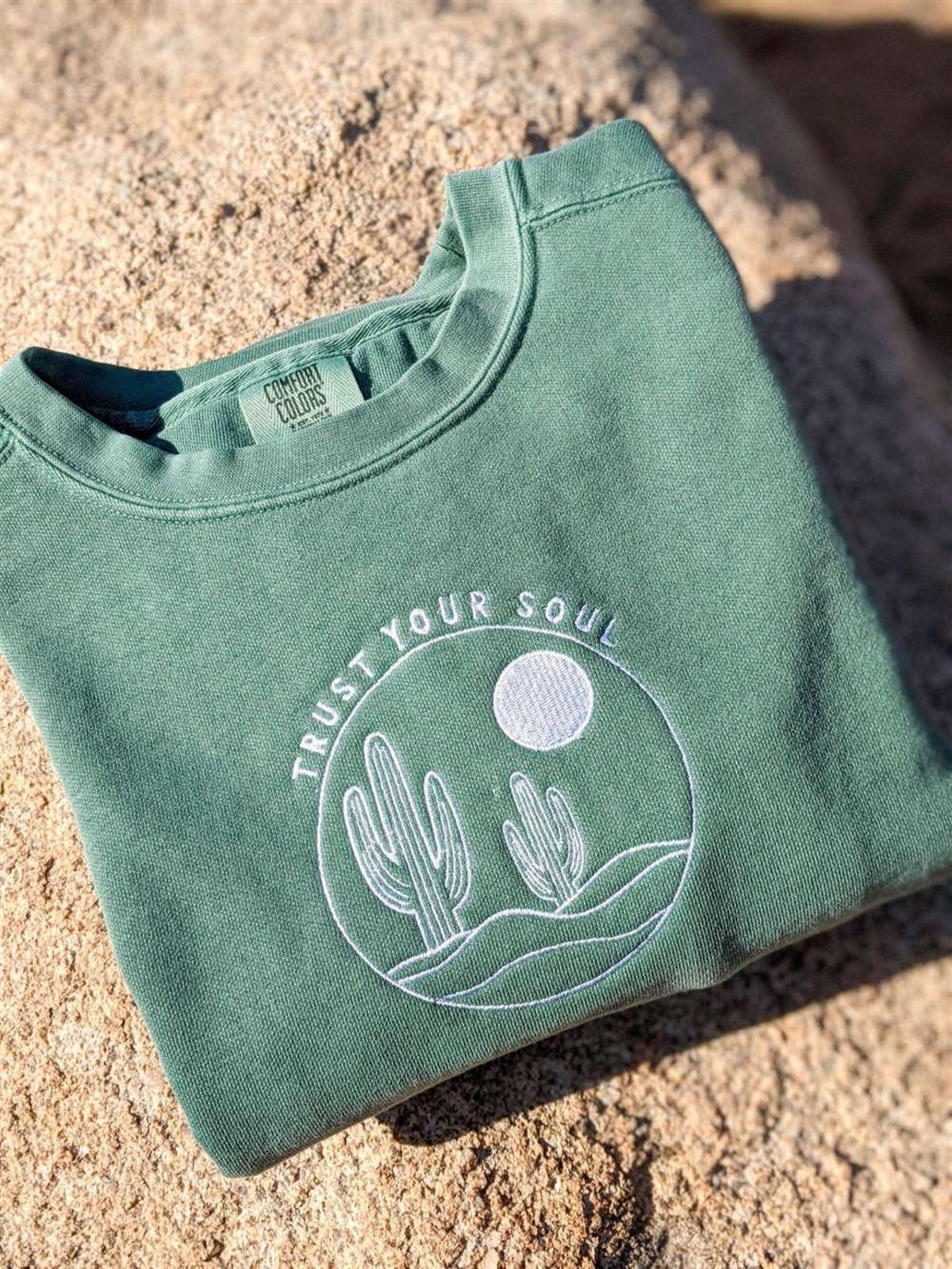 Mental Health Trust Your Soul Embroidered