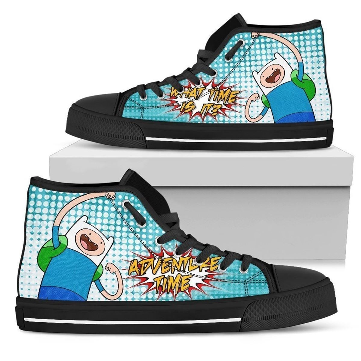 Adventure Time Finn Sneakers High Tops