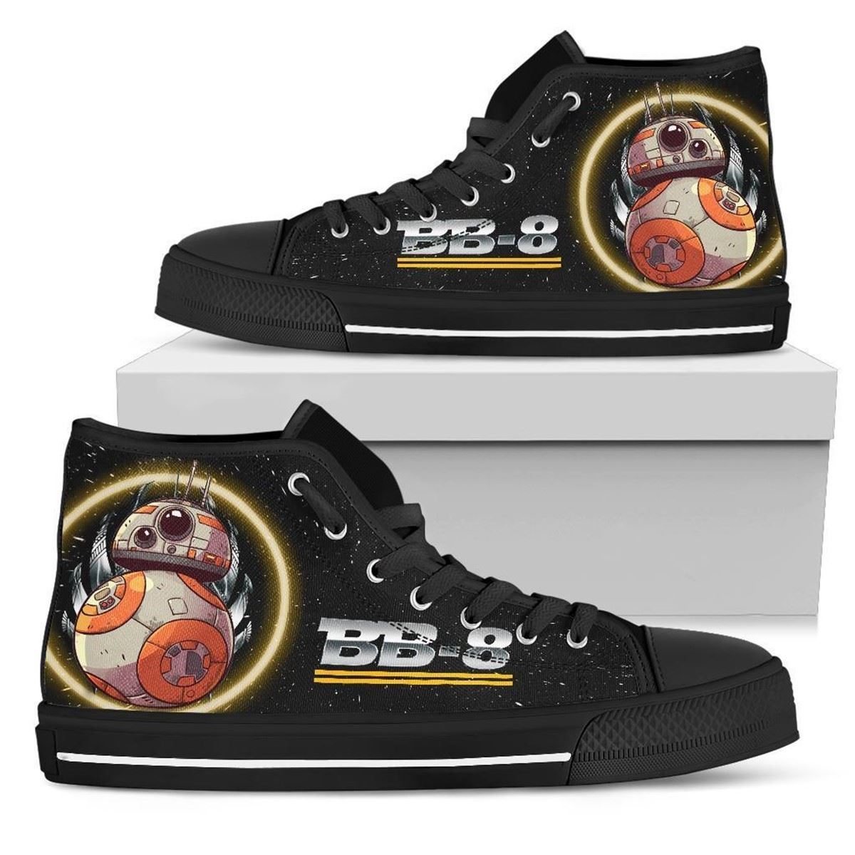 Bb-8 Custom High Top Shoes