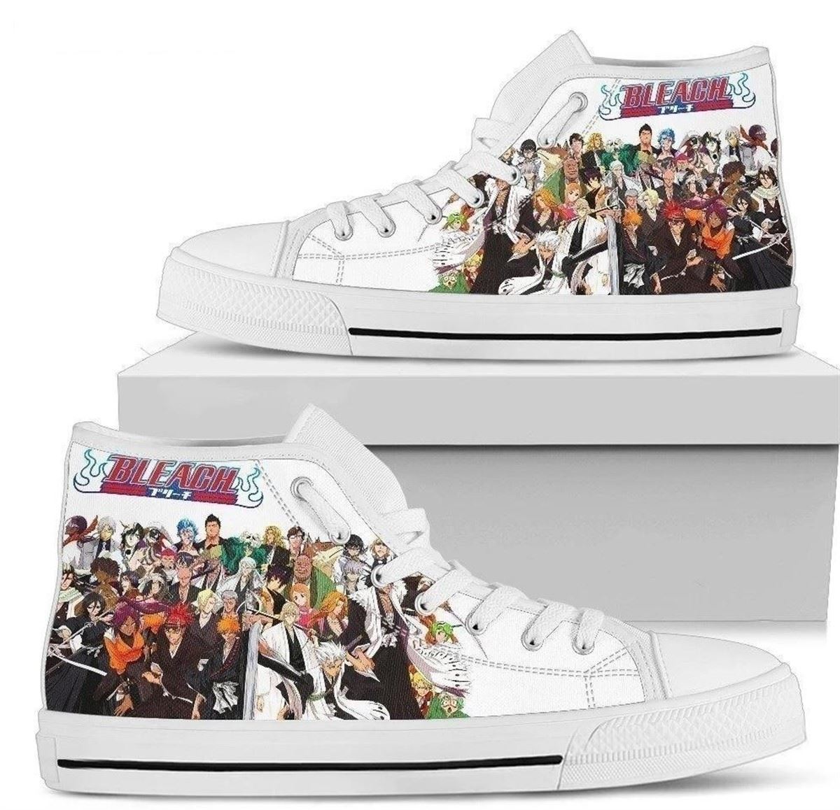 Bleach Anime High Top Shoes For Fans