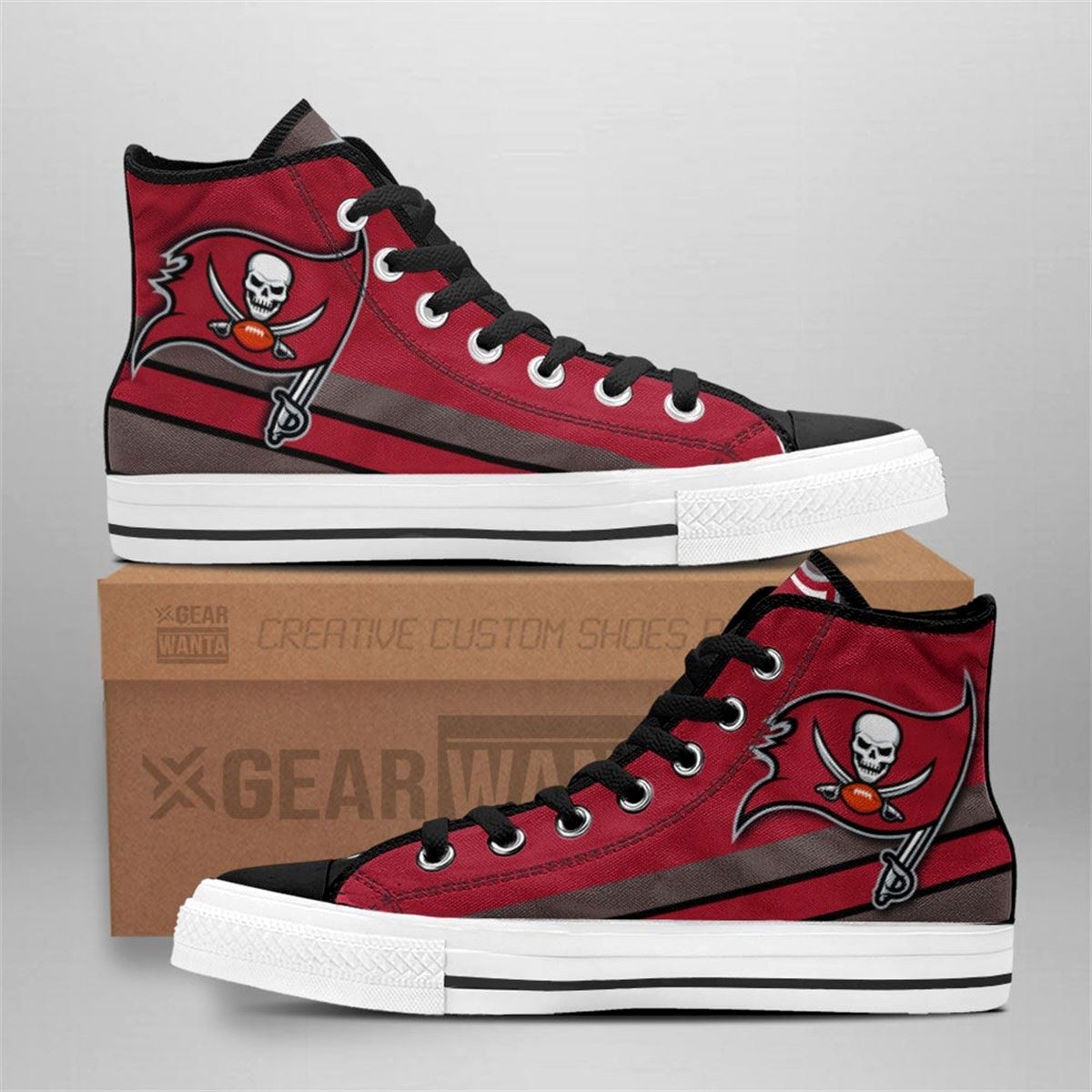 Buccaneers High-top Custom Shoes