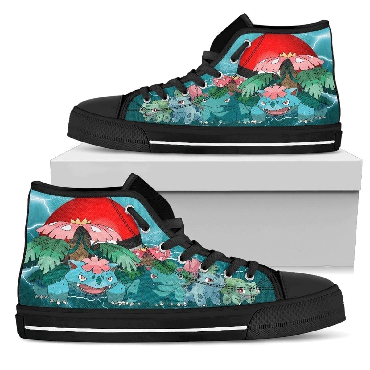 Bulbasaur High Top Custom Shoes