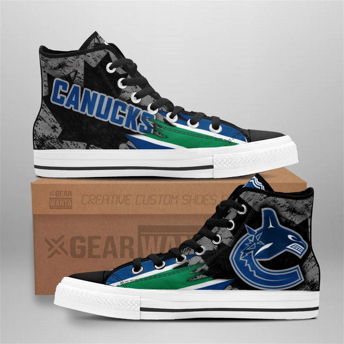 Canucks High Top Maple Sneakers Vancouver