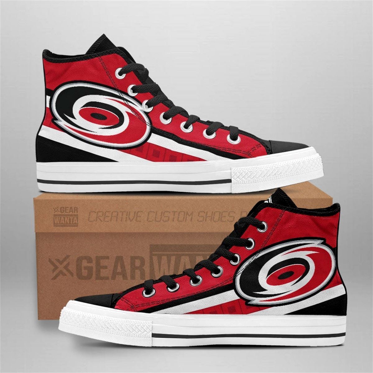 Carolina Hurricanes Custom High Top Sneakers