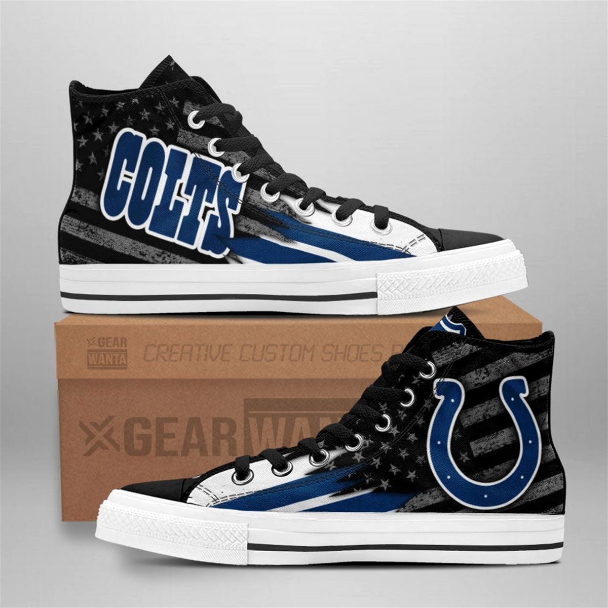 Colts High Top American Flag Sneakers