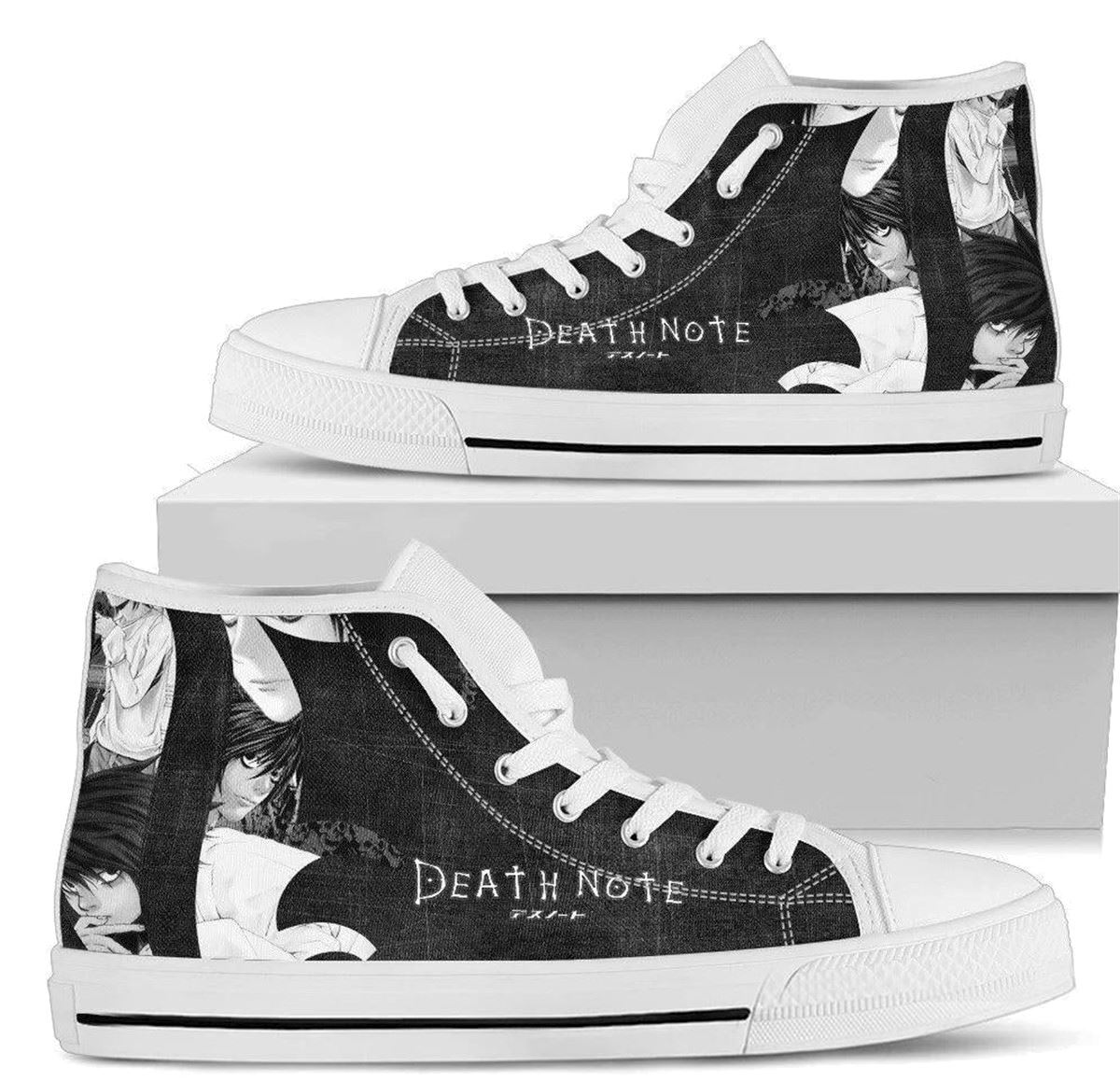 Death Note High Top Anime Shoes