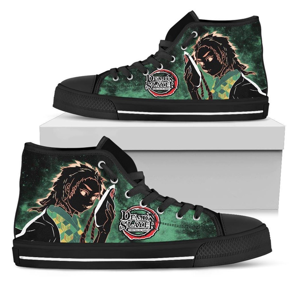 Demon Slayer Anime Sabito High Top Shoes