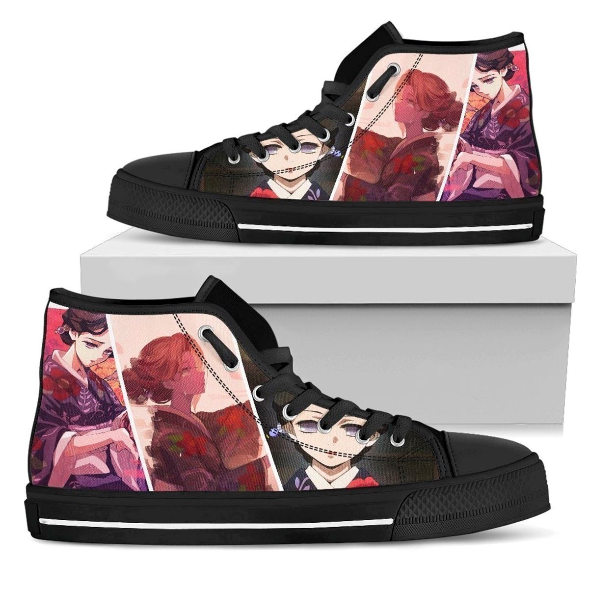 Demon Slayer High Top Sneakers Tamayo Mn19 Anime