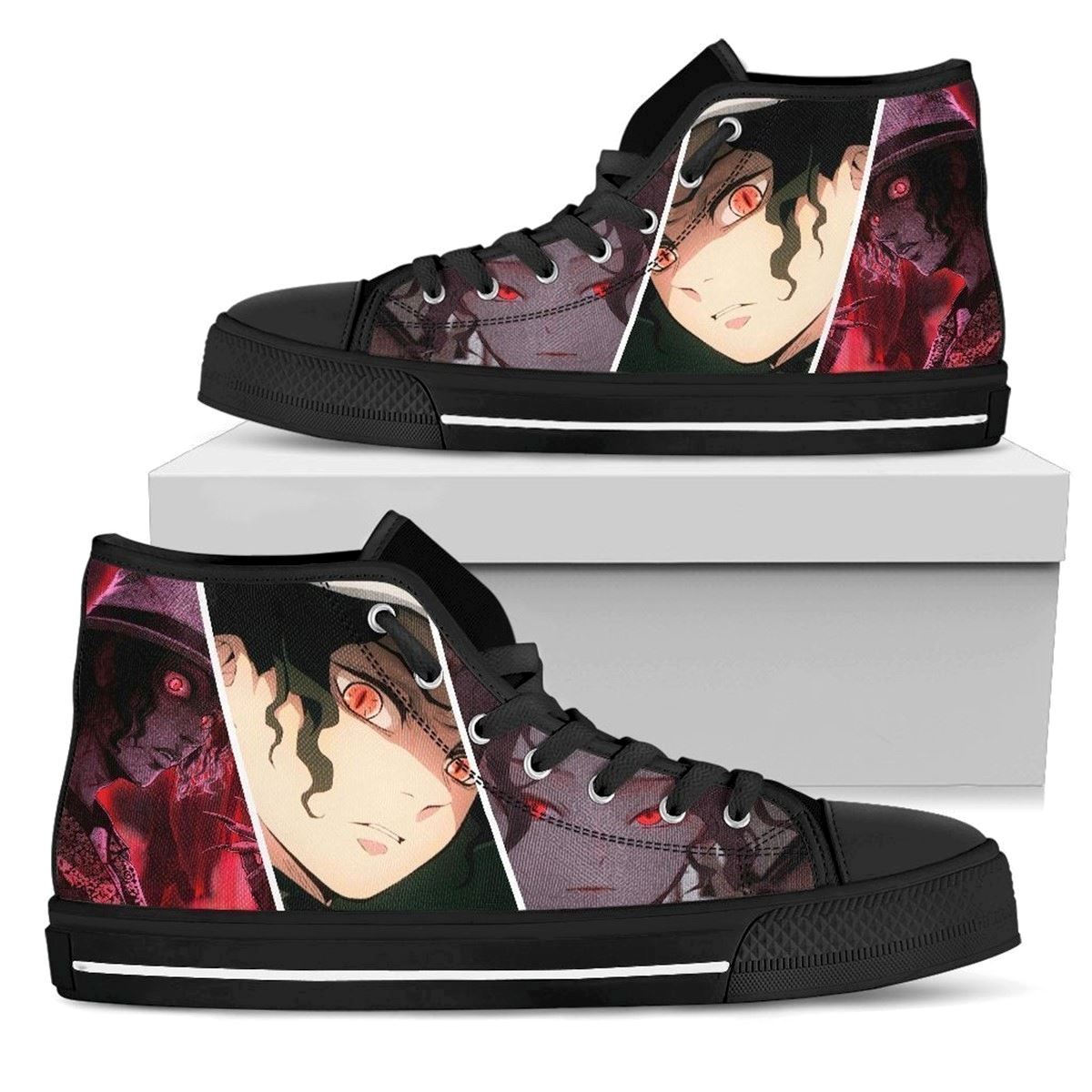 Demon Slayer Muzan Sneakers High Top