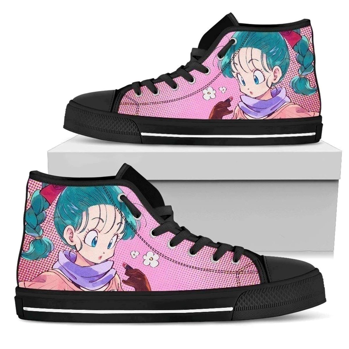 Dragon Ball Bulma High Top Shoes – Pt1911