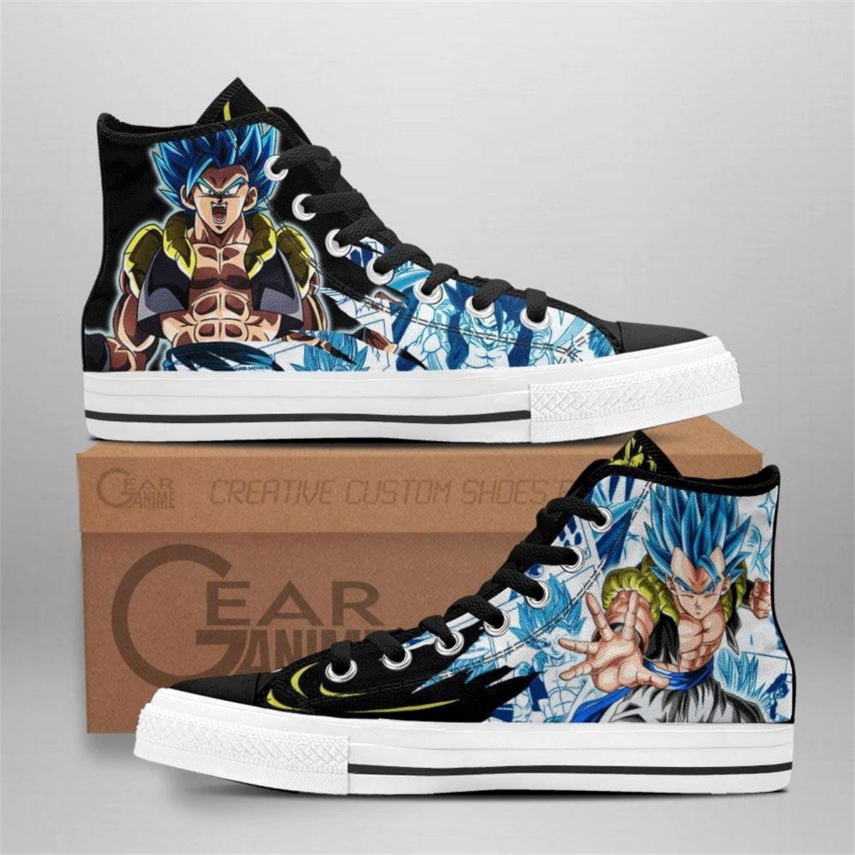 Dragon Ball Gogeta Anime Manga High Top Shoes