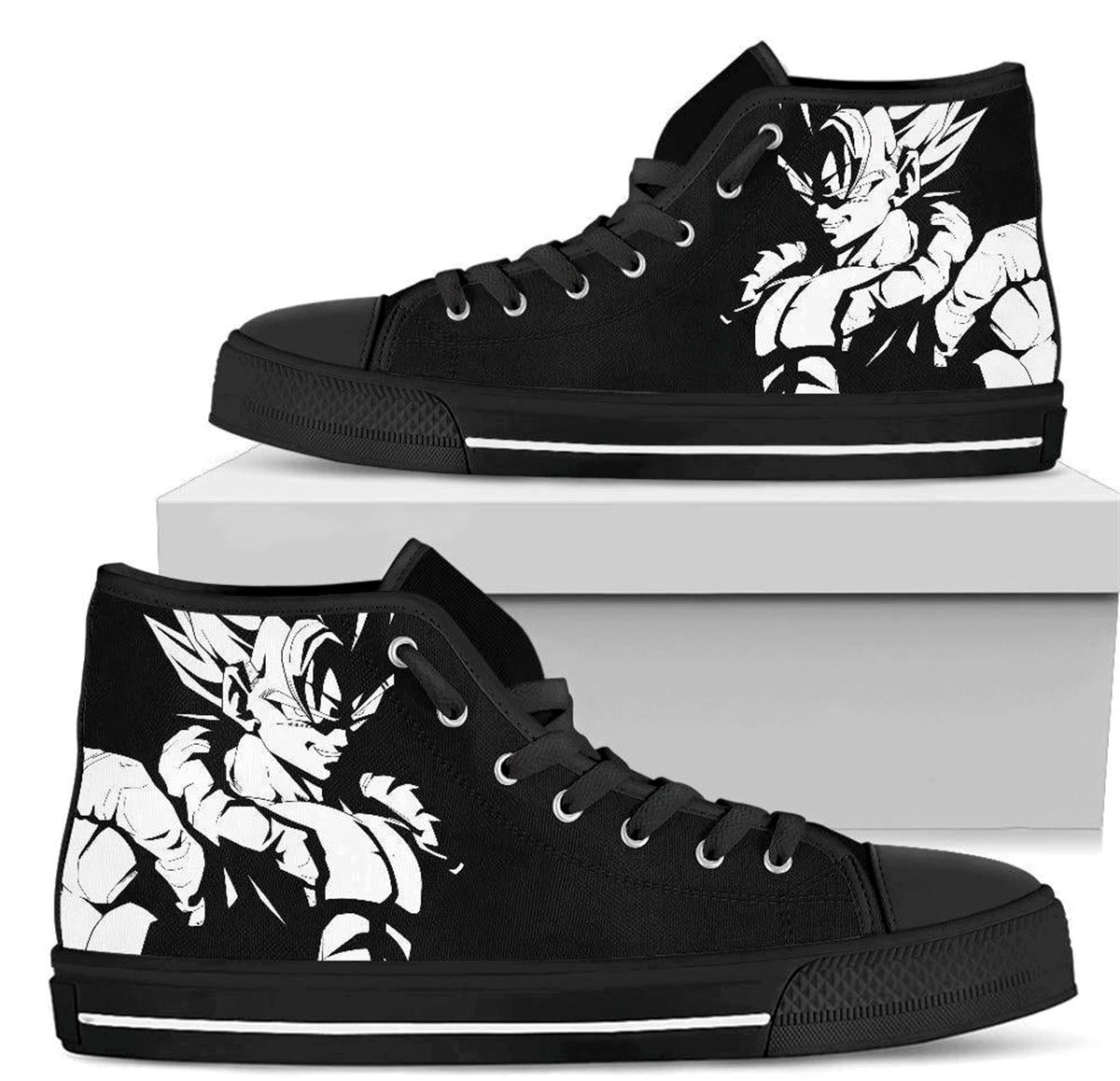 Dragon Ball Gogeta High Top Custom Sneakers