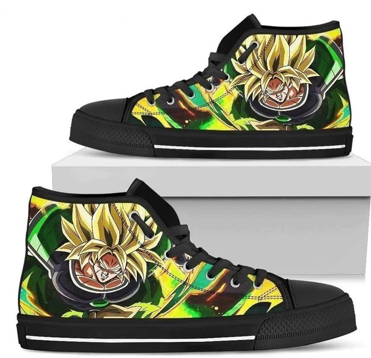 Dragon Ball Super Broly Custom High Top Sneakers