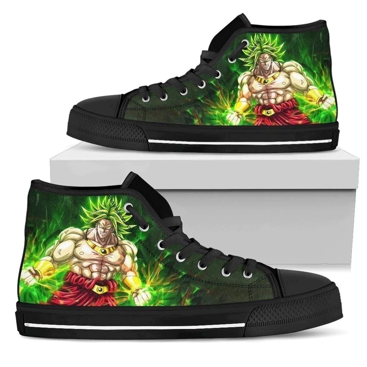 Dragon Ball Super Broly High Top Shoes