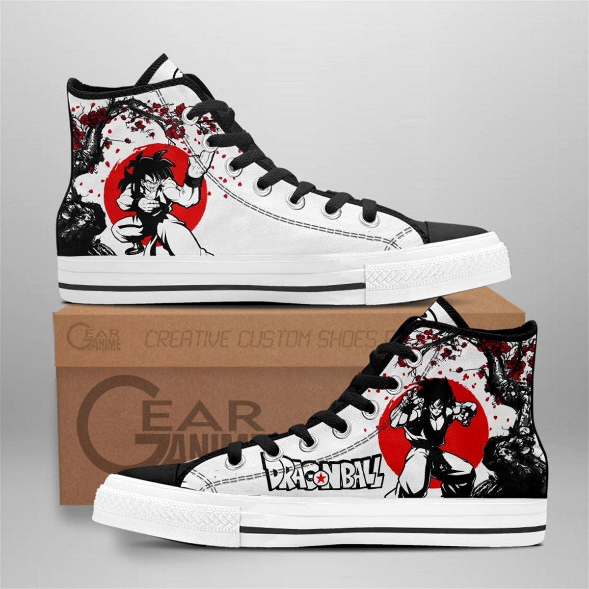 Dragon Ball Yamcha High Top Anime Sneakers