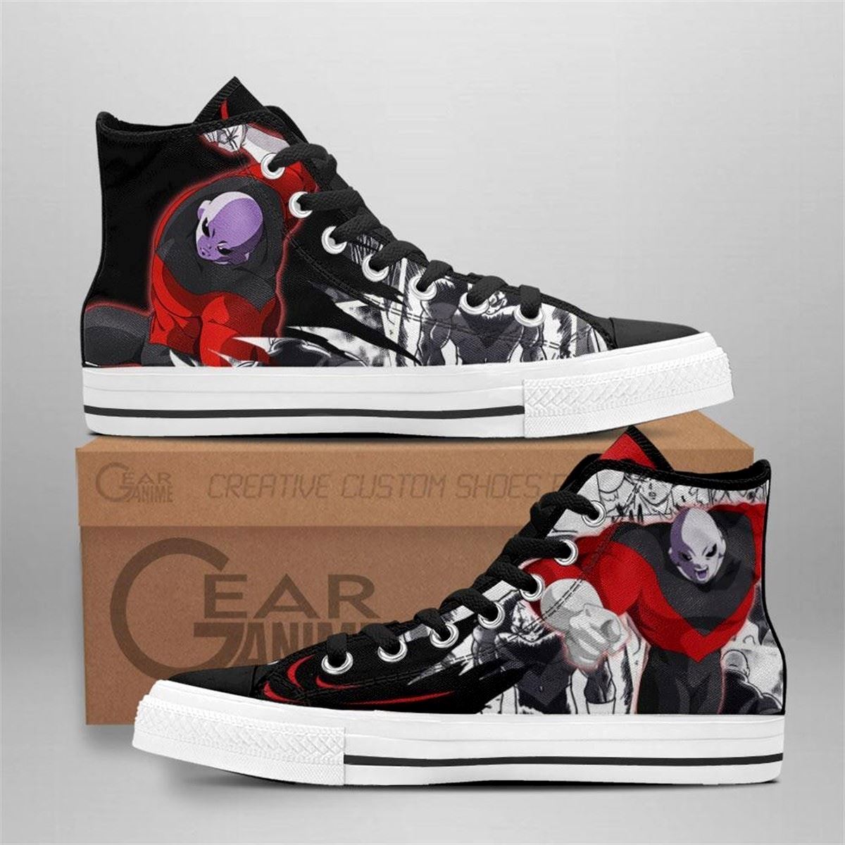 Dragon Ball Z Jiren High Top Anime Manga Sneakers