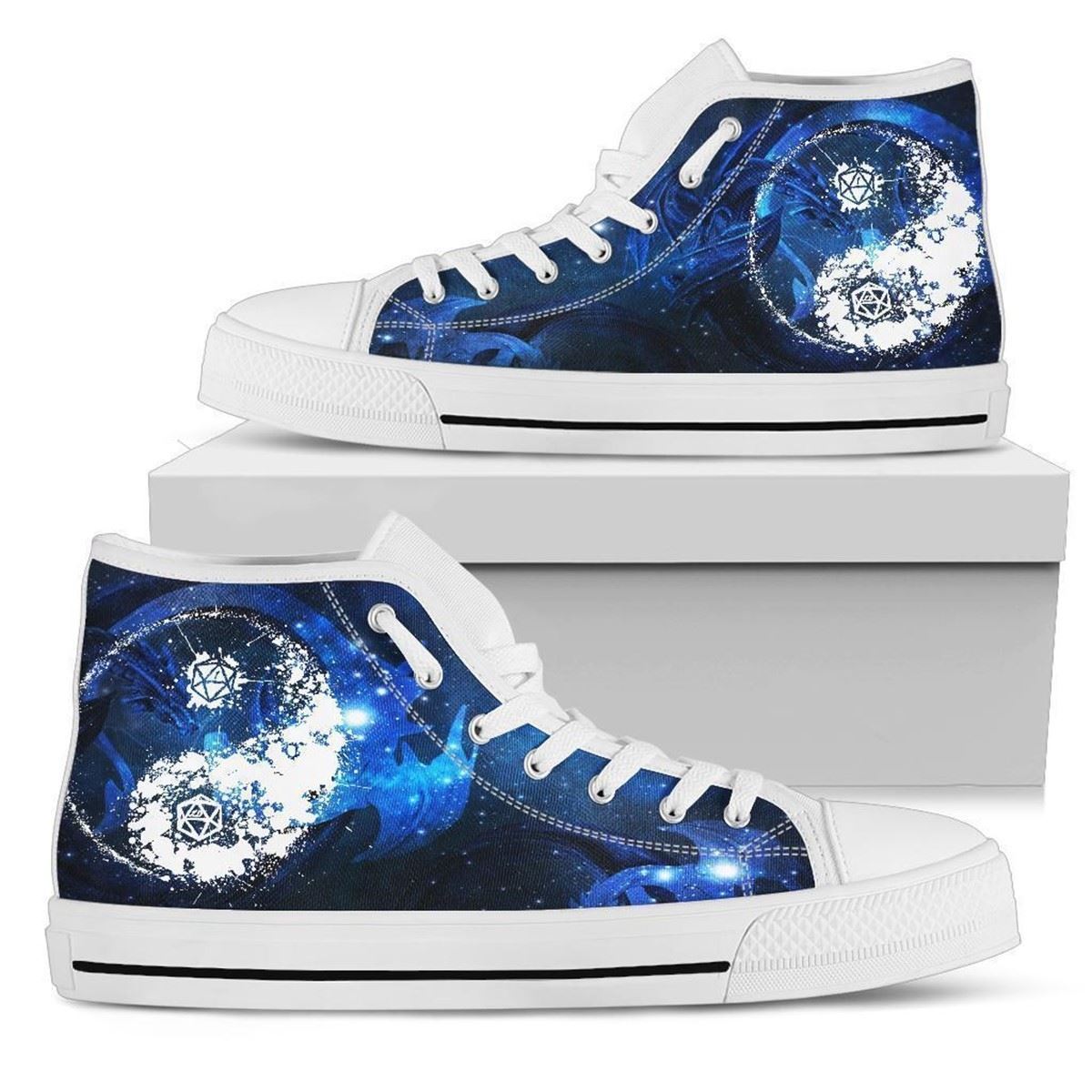 Dungeons And Dragons Yin Yang High Tops