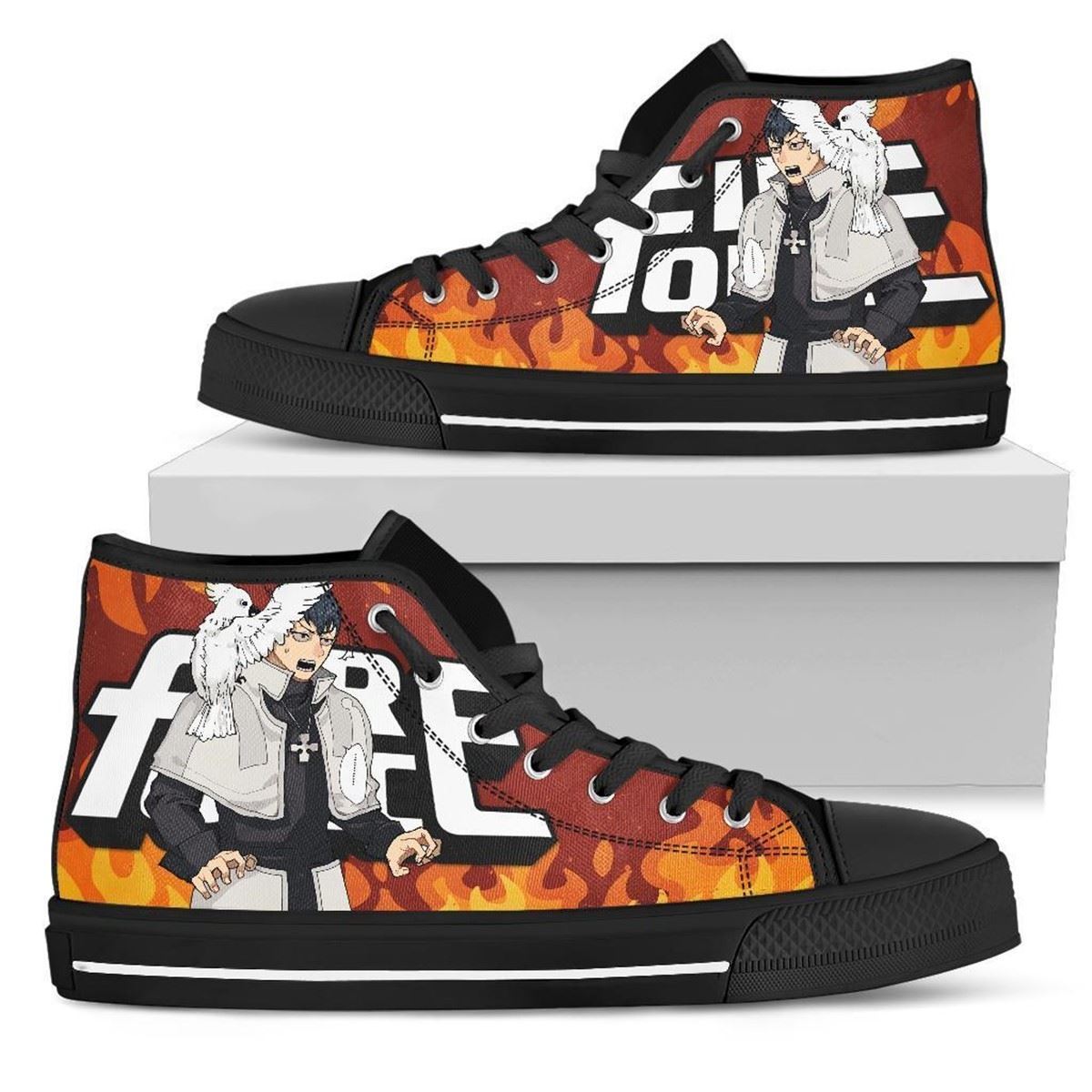 Funko Fire Force Anime High Top Sneakers