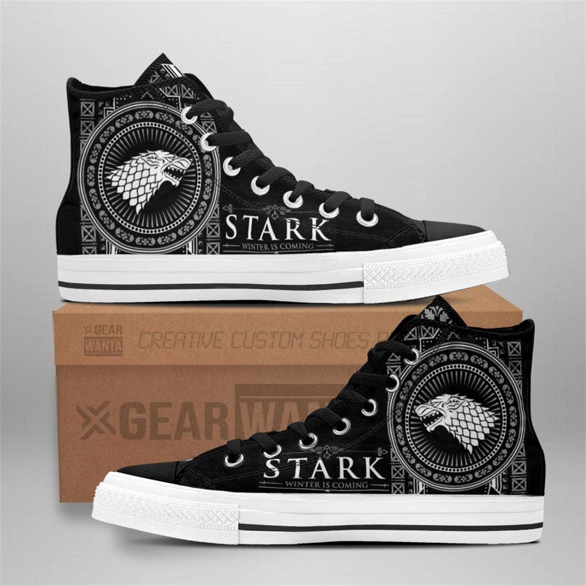 Game Of Thrones High Top Custom Shoes For Fans