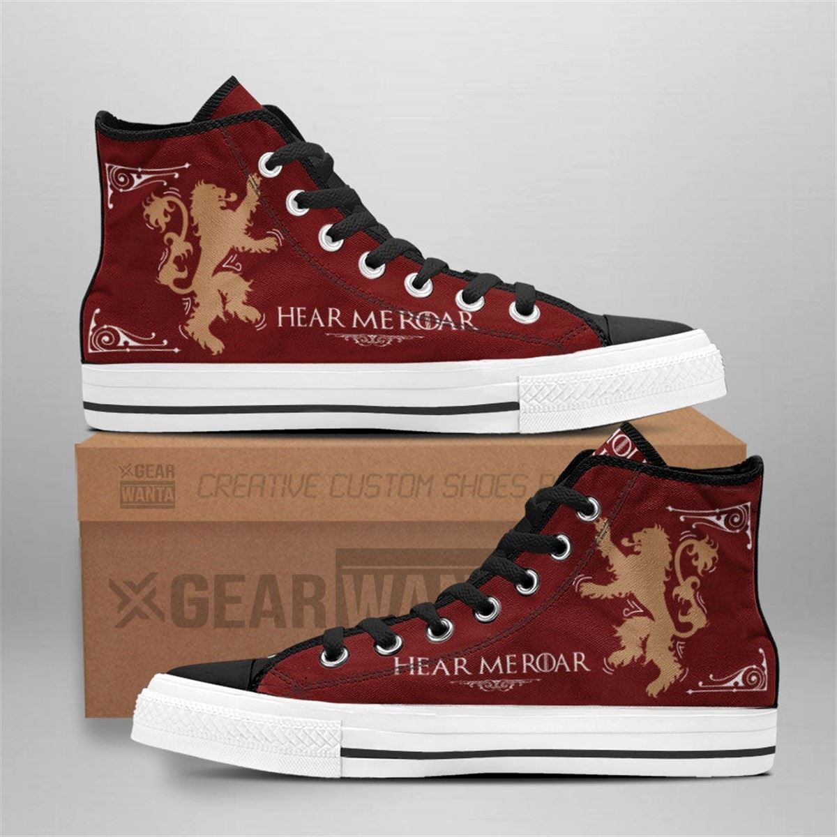 Game Of Thrones Lannister High-top Sneakers