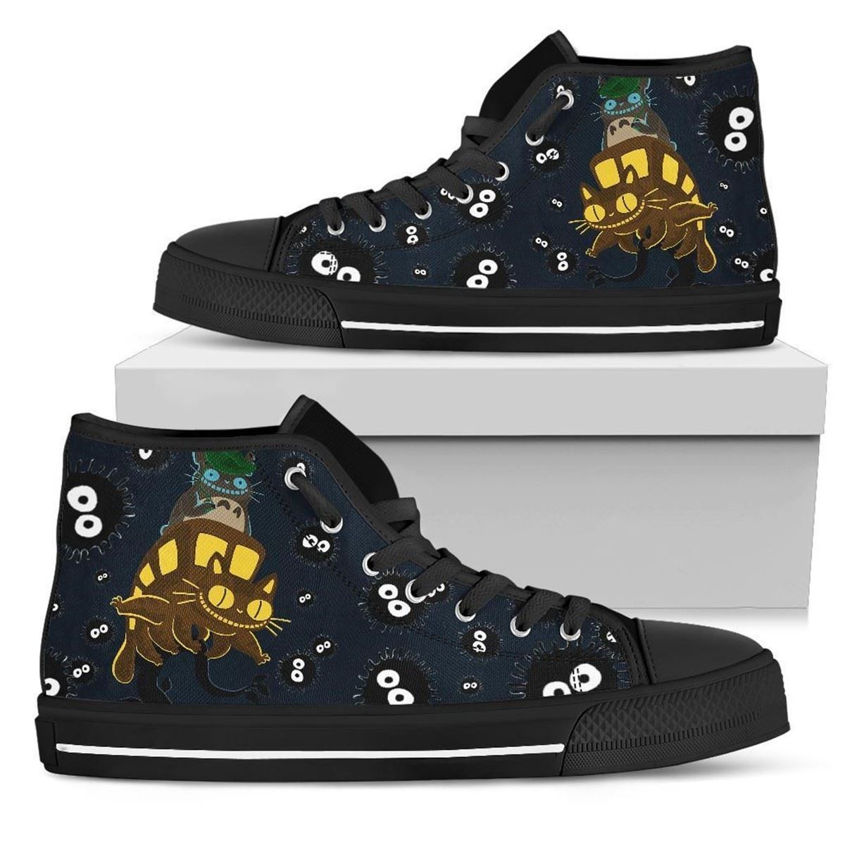 Ghibli Catbus High Top Sneakers