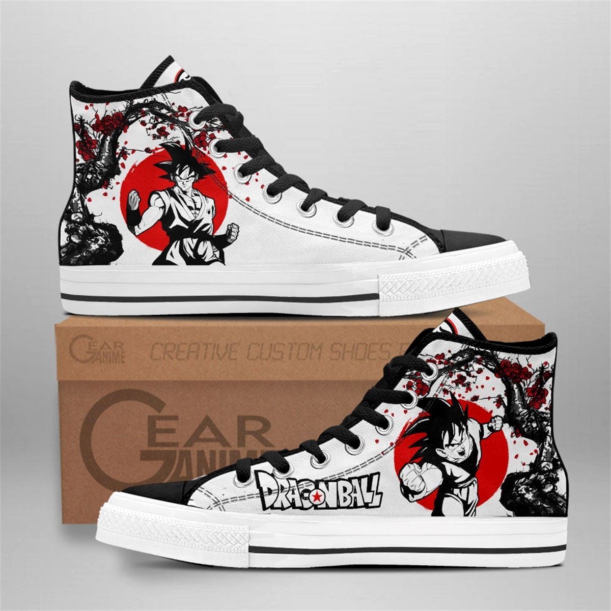 Goku High Top Anime Dragon Ball Z Sneakers