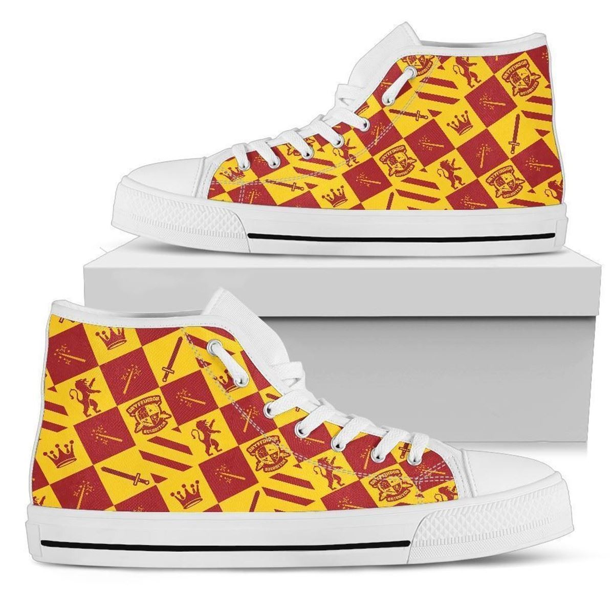 Gryffindor High Top Shoes Harry Potter