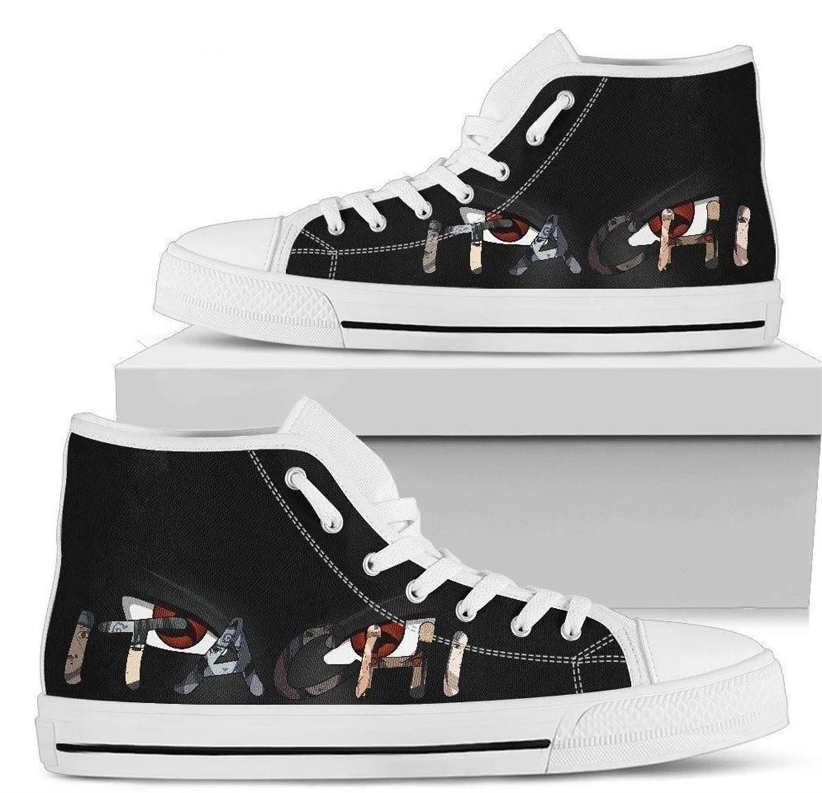 Itachi Nrt Anime Custom High Top Sneakers