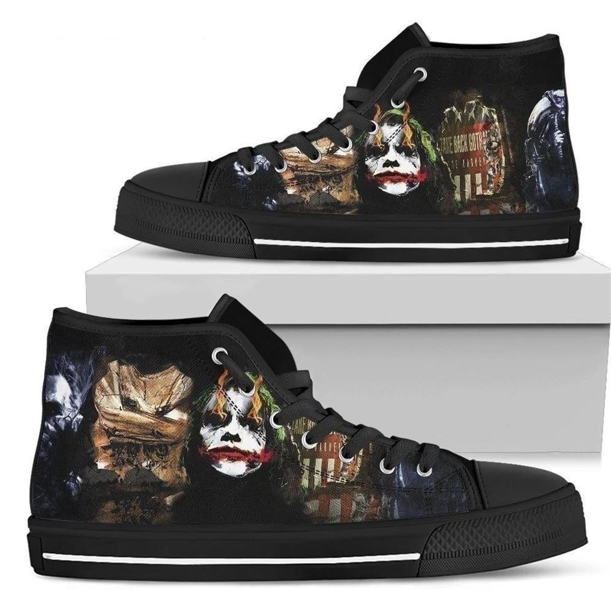 Joker Gotham High Top Fan Shoes