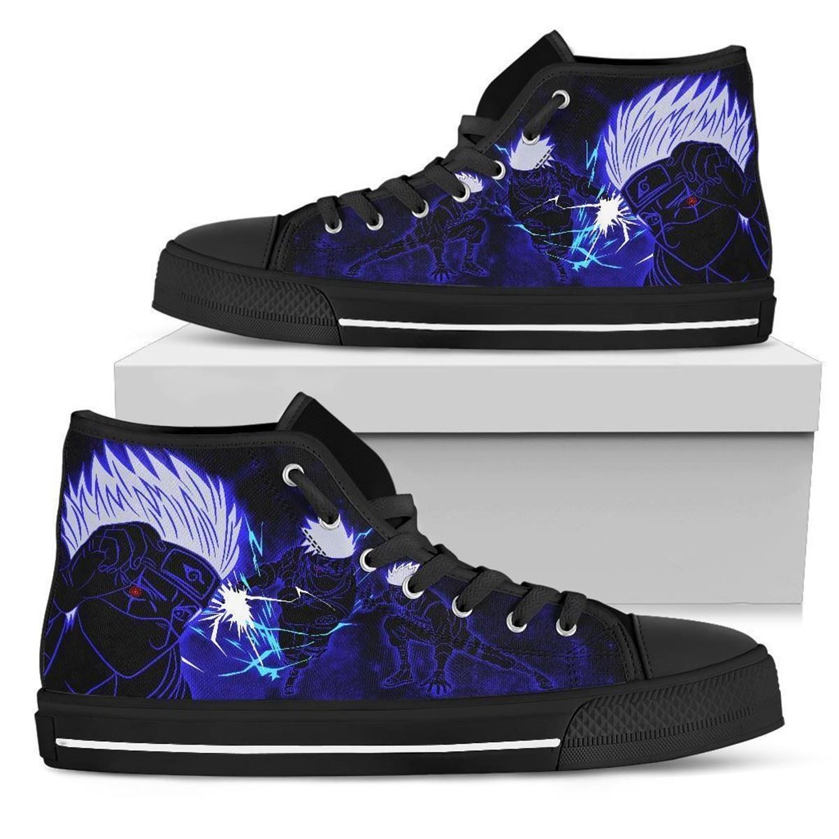 Kakashi High Top Anime Sneakers Custom