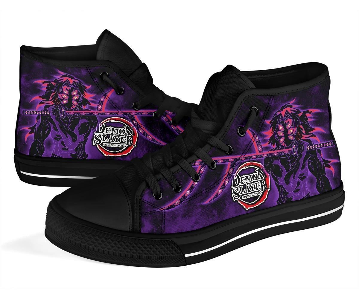 Kimetsu No Yaiba Kokushibou Anime High Top Sneakers