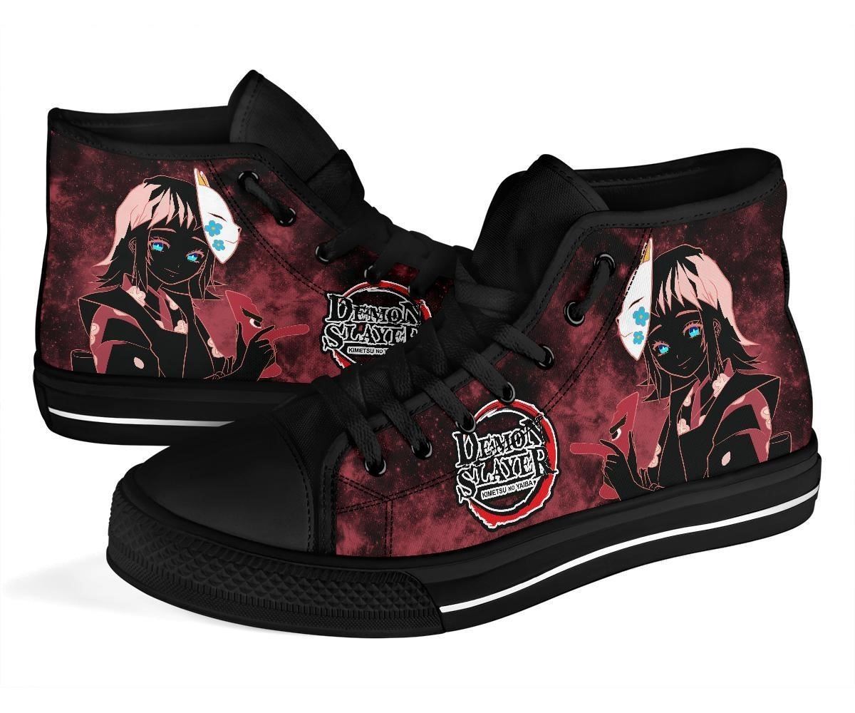 Kimetsu No Yaiba Makomo Sneakers High Top Anime Shoes