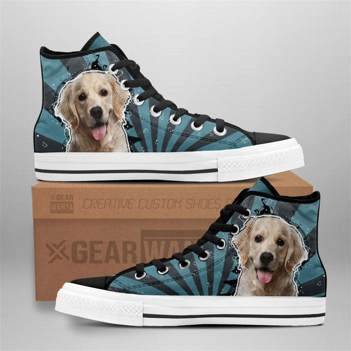 Labrador Retriever Custom High Top Shoes