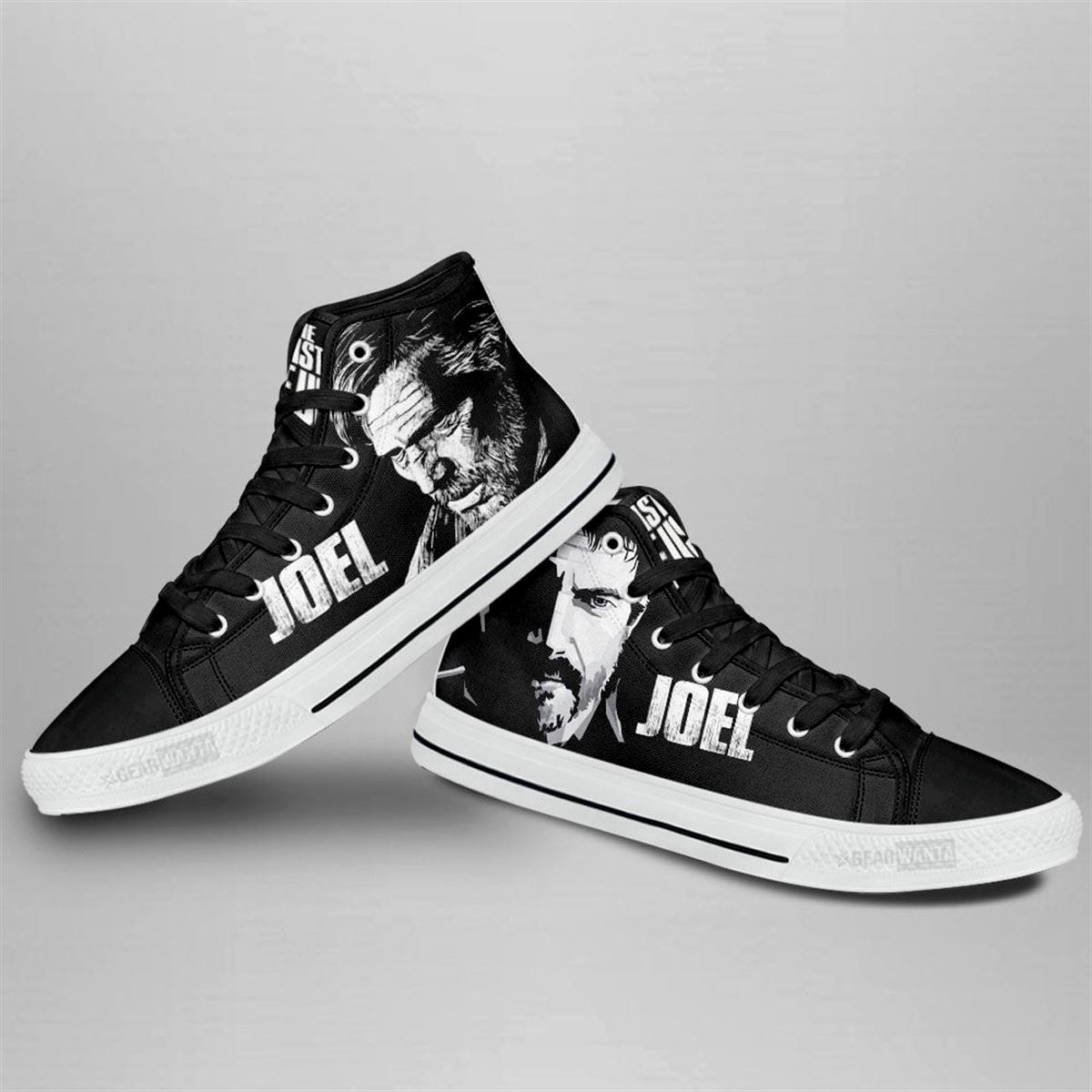 Last Of Us Joel High Top Custom Fan Shoes