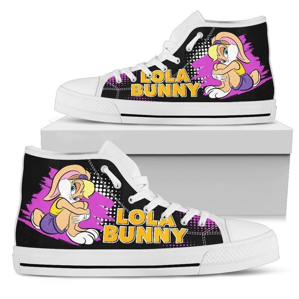 Looney Tunes Lola Bunny High Top Sneakers