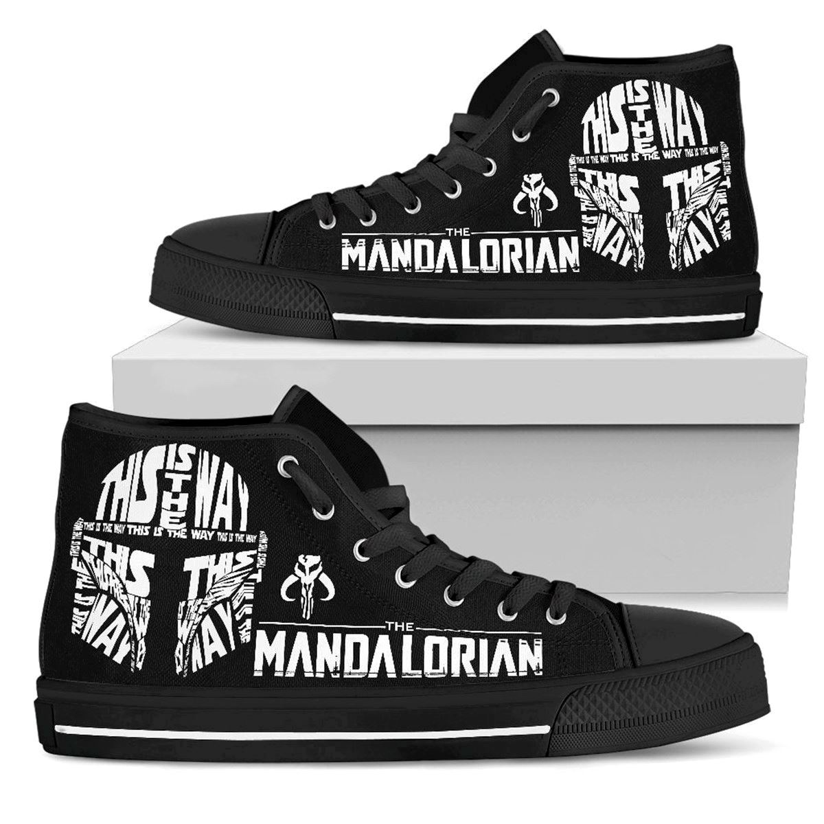 Mandalorian This Is Way High Top Sneakers