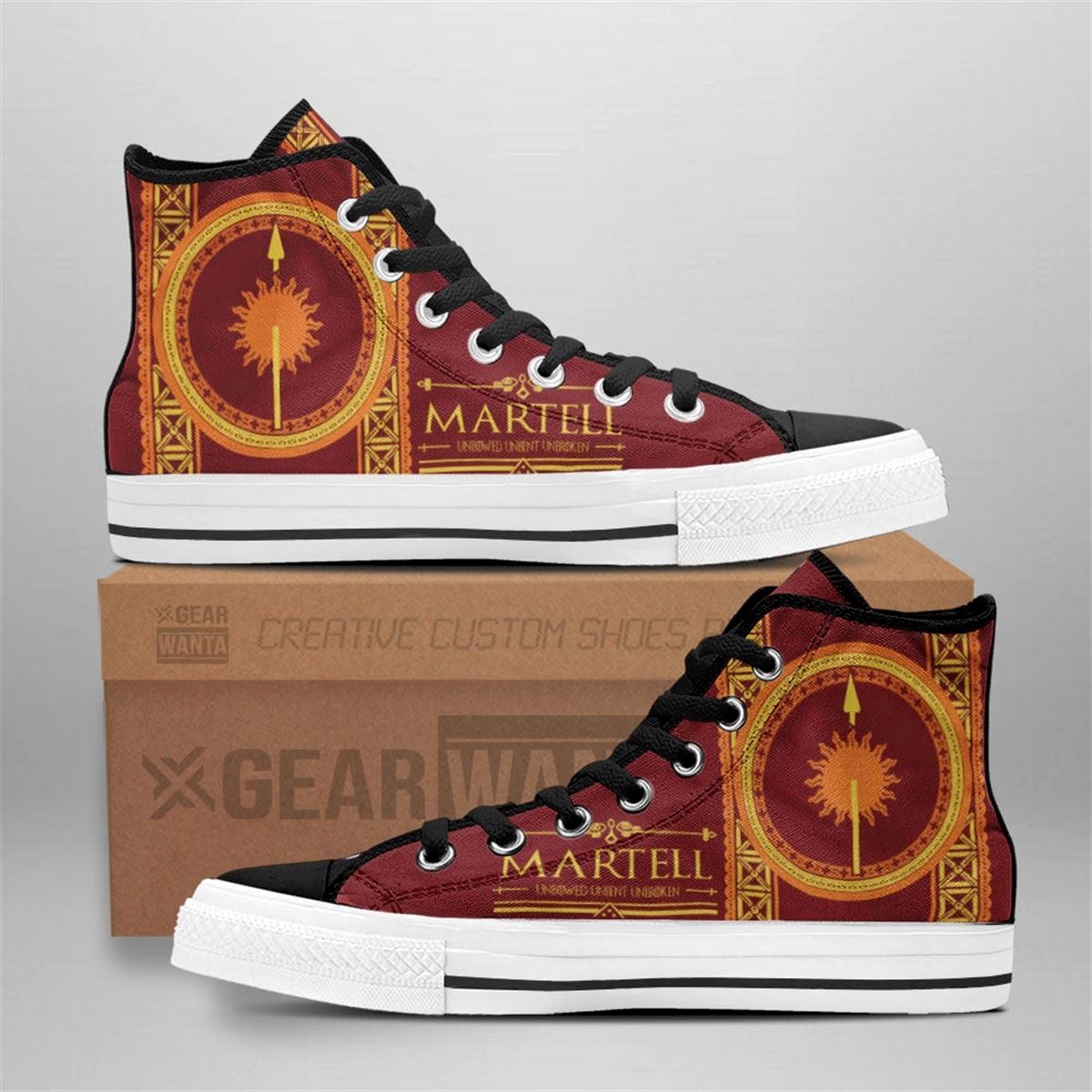 Martell Game Of Thrones High Top Sneakers