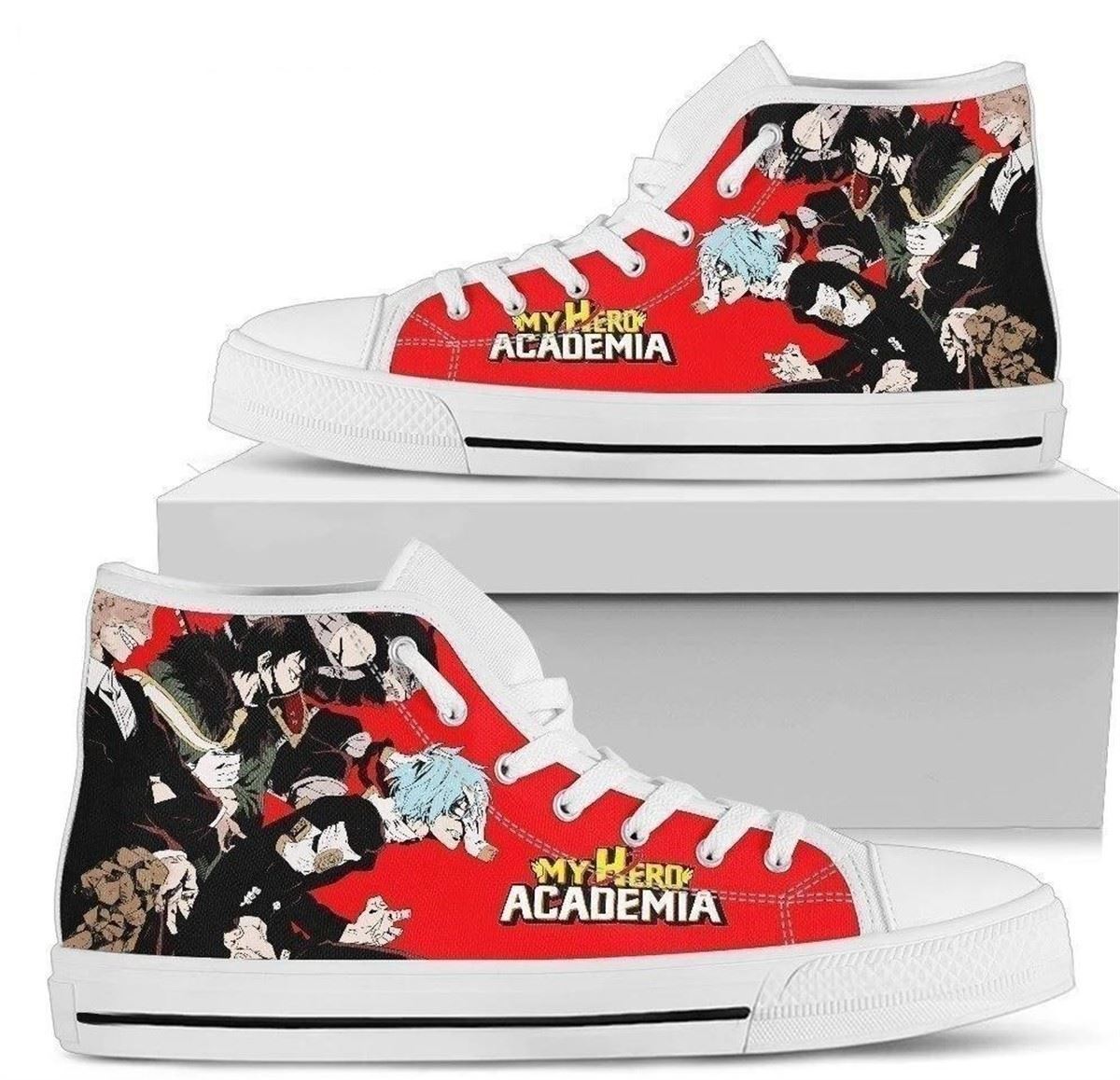 My Hero Academia Anime High Top Custom Sneakers