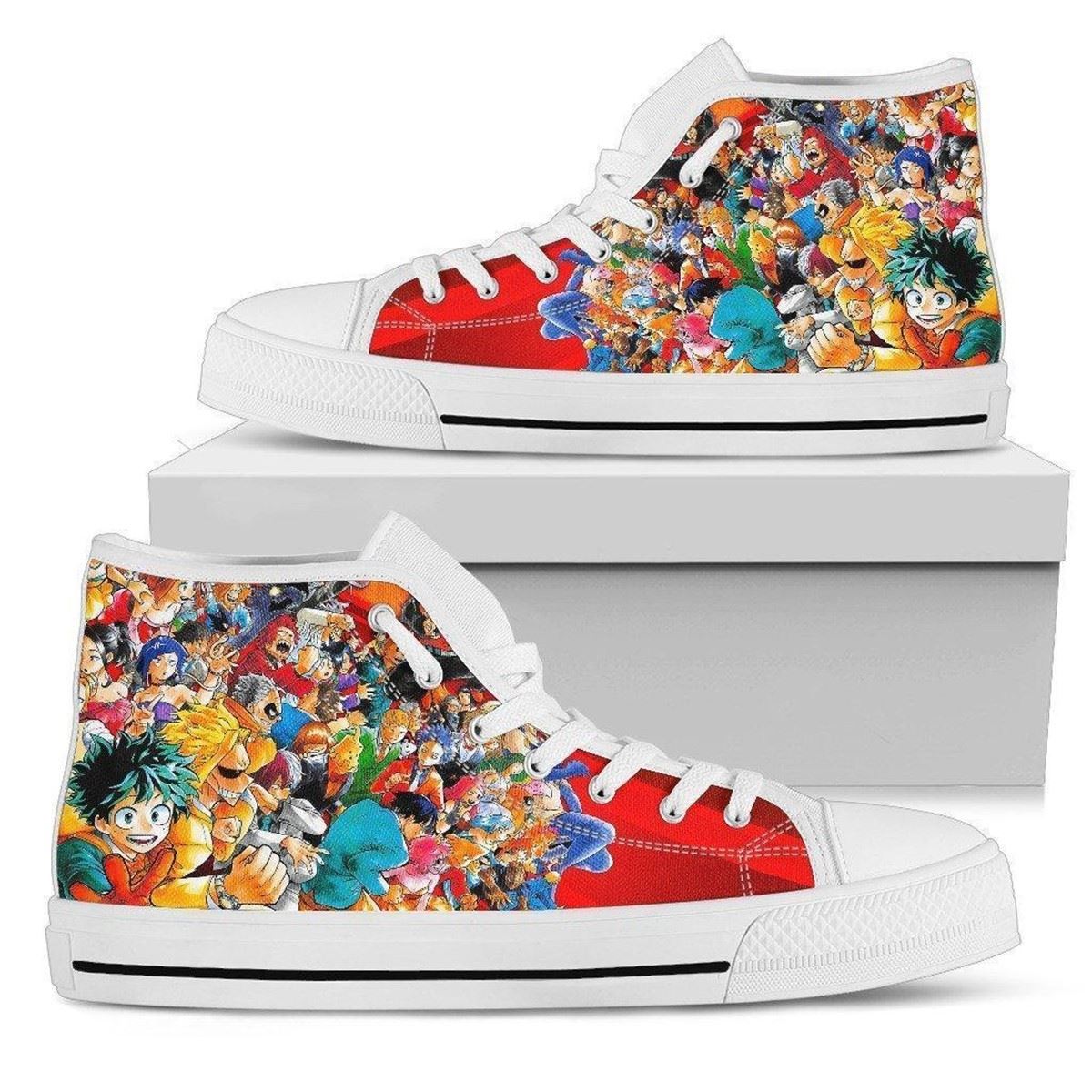 My Hero Academia High Top Shoes