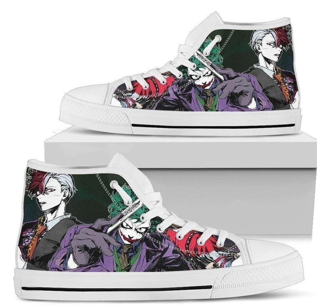 My Hero Academia Todoroki Joker High Top Sneakers