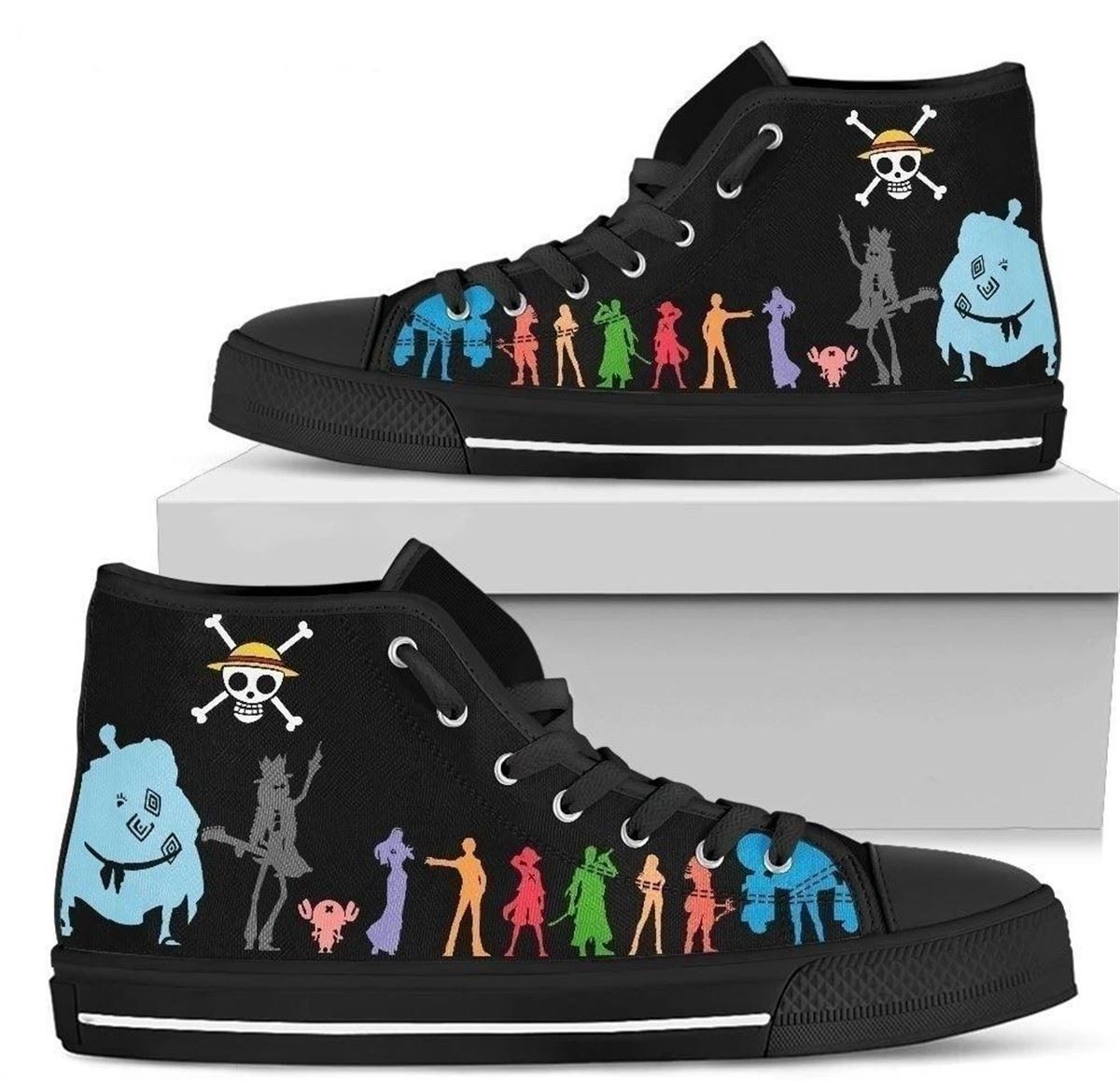 One Piece Crew High Top Anime Sneakers