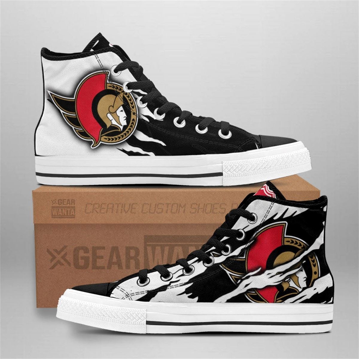 Ottawa Senators High Top Fan Shoes