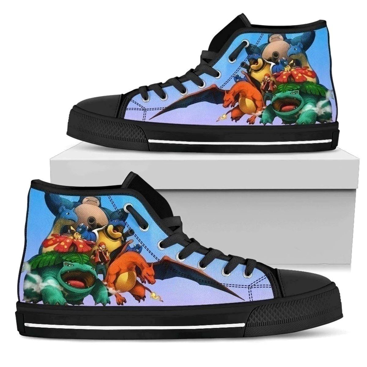 Pokemon Custom High Top Shoes